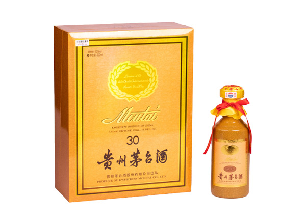 万州贵州茅台酒30年回收三十年陈酿年份茅台