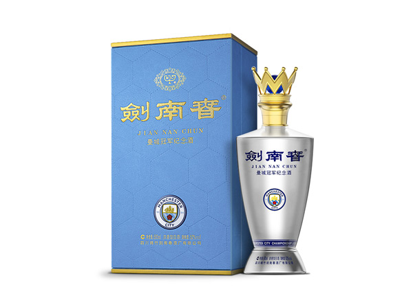 万州剑南春曼城冠军纪念酒