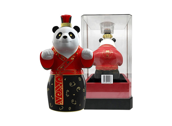 万州国窖1573·熊猫酒1L回收