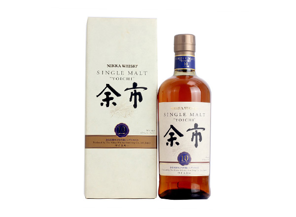 万州一甲威士忌回收余市威士忌NIKKA YOICHI10年/15年45度700ml洋酒2000S日本威士忌行情价格