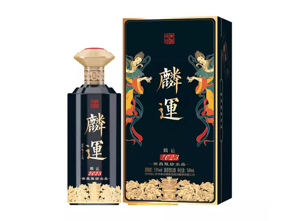 万州衡昌烧坊麟运酒回收骐驎色帝黄色麟运恒昌烧坊
