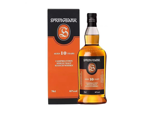 万州收购云顶10年威士忌SpringBank云顶10年700ml回收洋酒行货