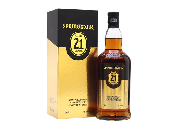 万州SpringBank云顶21年威士忌回收苏格兰单一麦芽威士忌700ml进口洋酒收购