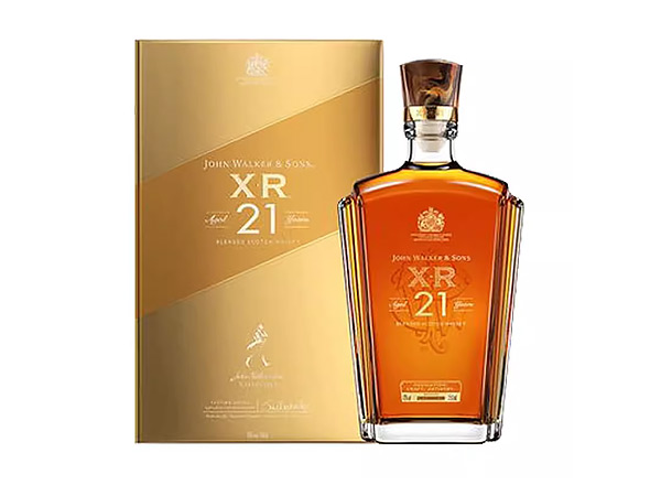 万州Johnnie Walker尊尼获加XR21年回收尊尼获加威士忌约翰走路洋酒750ml礼盒