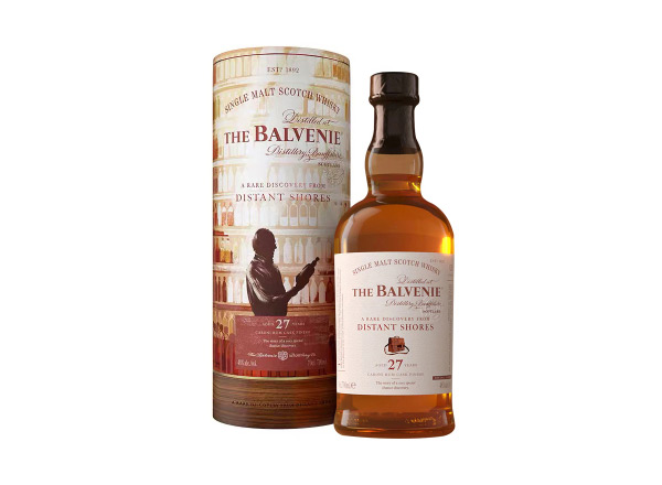 万州苏格兰百富27年回收百富威士忌故事系列The Balvenie Aged 27 Years Distant Shores威士忌收购行情价格