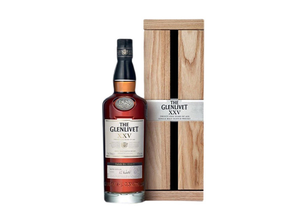 万州格兰威特威士忌回收格兰威特25年陈酿威士忌The Glenlivet XXV洋酒上门收购