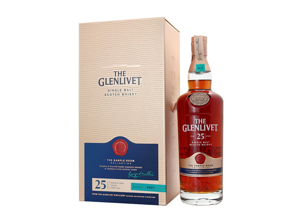 万州The Glenlivet回收格兰威特25年苏格兰单一麦芽威士忌陈酿风味创造系列行情价格