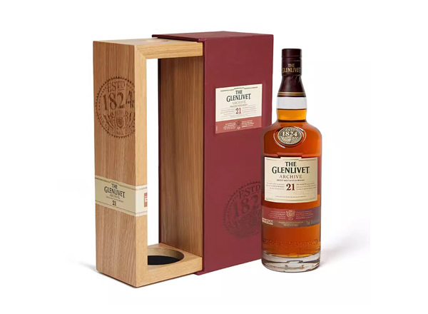 万州上门收购格兰威特21年陈酿威士忌回收The Glenlivet Archive洋酒行情价格
