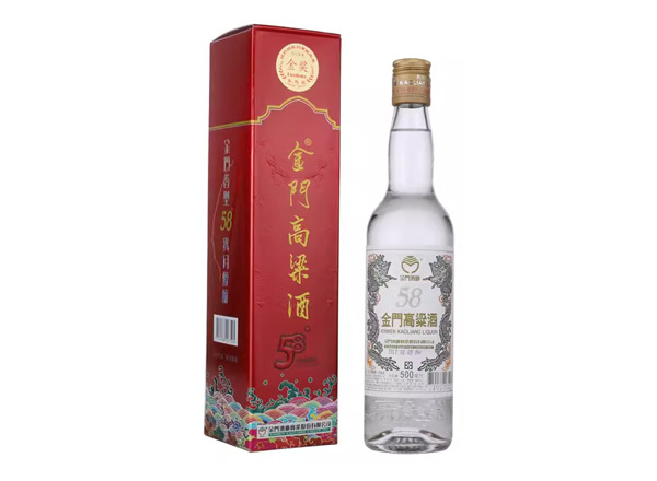 万州上门收购金门高粱酒白金龙老酒回收金酒58度500ml