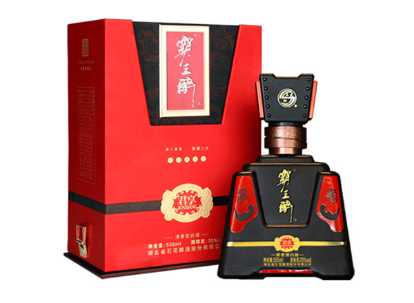 万州石花霸王醉回收霸王醉君享70度白酒礼盒