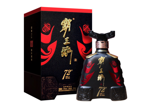 万州回收石花霸王醉酒72° 白酒礼盒