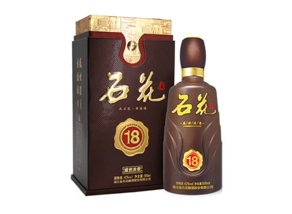 万州石花盛世浓香18年回收石花十八年份酒
