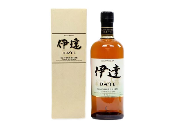 万州Nikka Date回收一甲宫城峡蒸馏所产伊达调和型威士忌