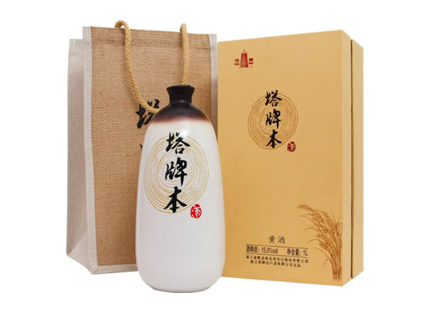 万州塔牌黄酒回收塔牌本酒500ml/1000ml绍兴黄酒花雕酒礼盒
